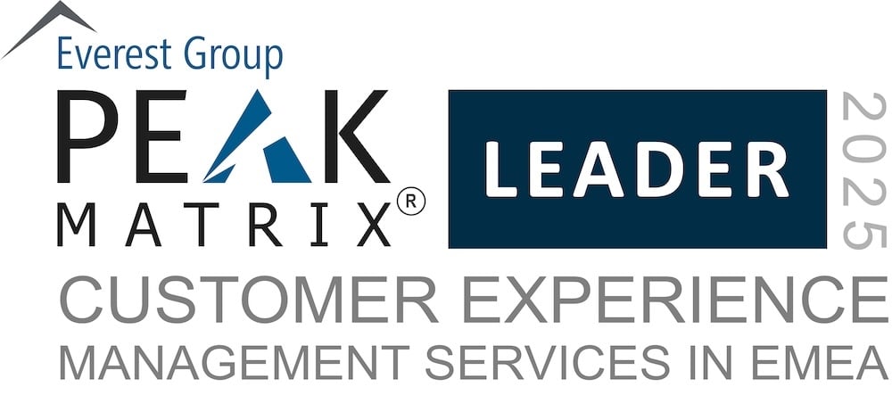 Customer Experience Management (CXM) in EMEA 2025 - PEAK Matrix Award Logo - Leader